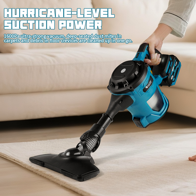 Vacuum Cleaner Power Tools - مكنسة كهربائية لاسلكية 16000pa محمولة قابلة