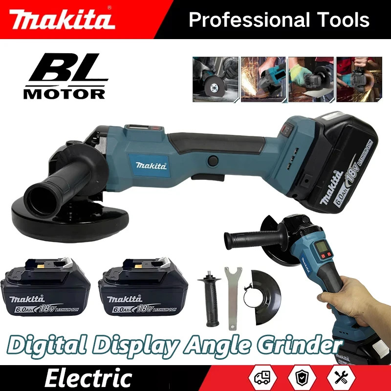 Power Tools Makita - أداة ماكيتا: جلاخة زاوية كهربائية بدون