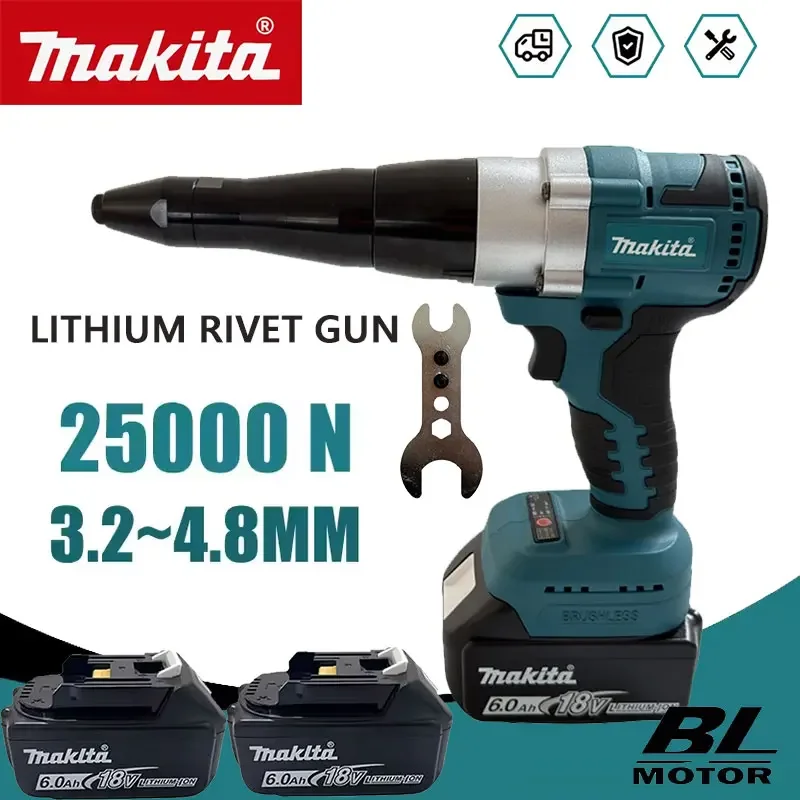 Power Tools Makita - ماكيتا 25000N مسدس برشام كهربائي بدون
