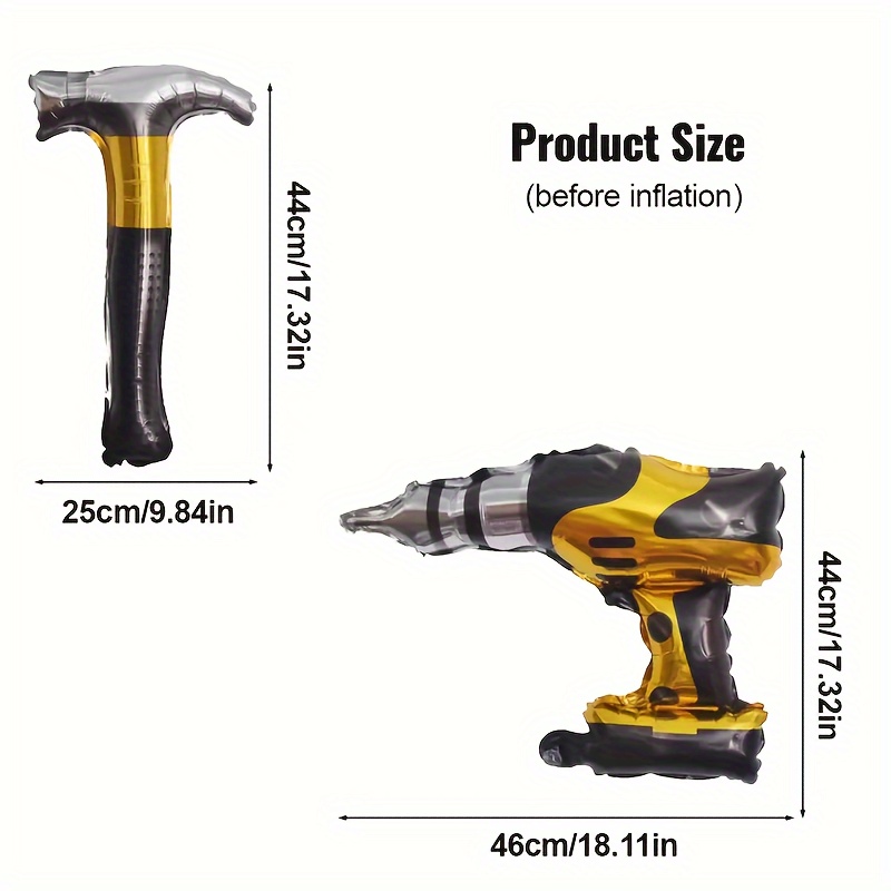 بالونين من رقائق الألومنيوم عل - مراجعة Power Tools Hammer وسعره