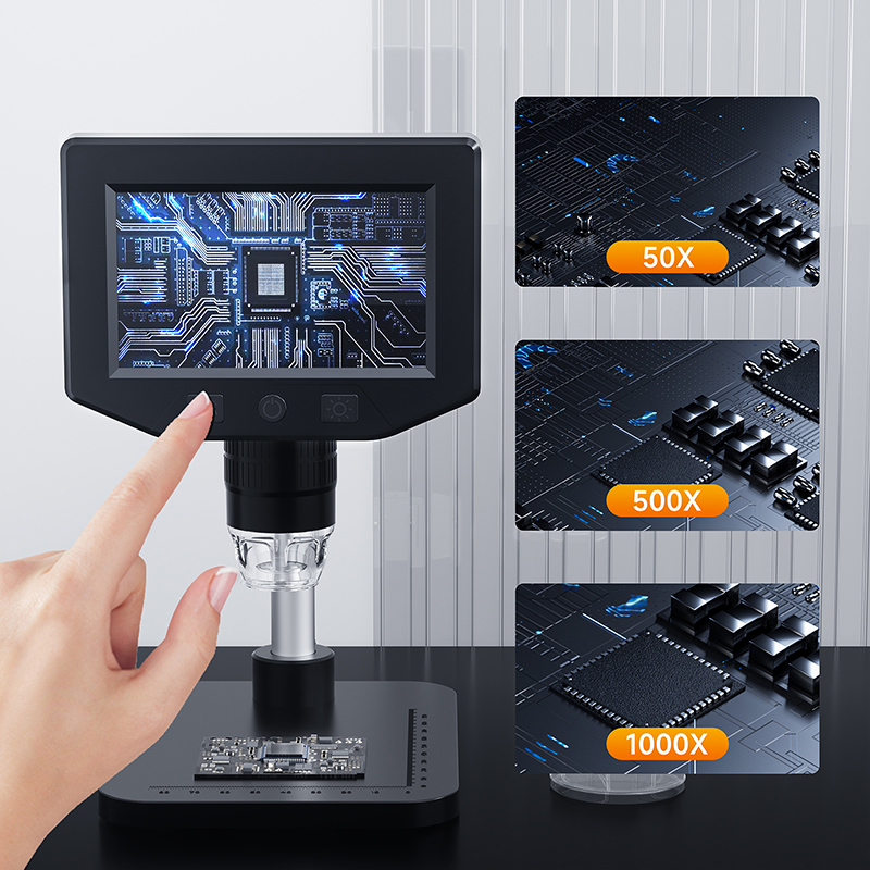 ميكروسكوب بشاشة LCD 4.3 بوصة م - مراجعة Power Tools Video وسعره