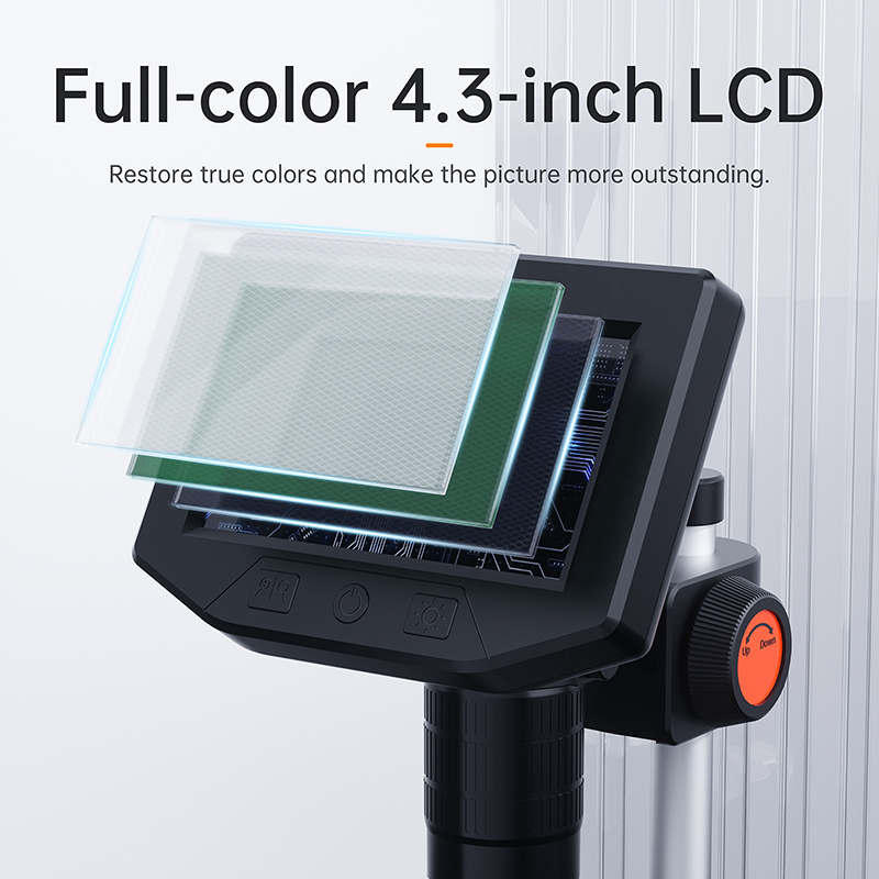 ميكروسكوب بشاشة LCD 4.3 بوصة م - مراجعة Power Tools Video وسعره