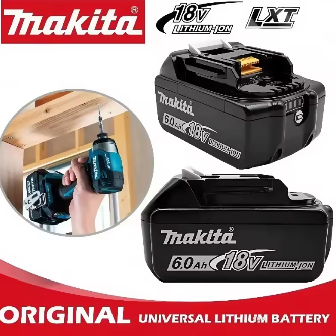 بطارية ماكيتا أصلية 18 فولت 9  - مراجعة Power Tools Makita وسعره