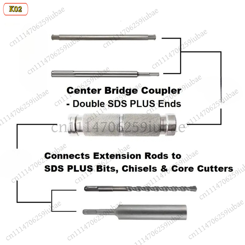 محول تمديد LK SDS Plus مع وصلة - مراجعة Power Tools Hammer وسعره