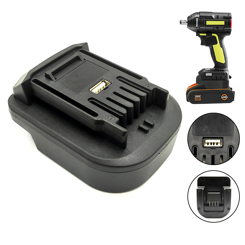 مهايئ بطارية محول ل Worx 4Pin  - مراجعة Power Tools That Are Green وسعره