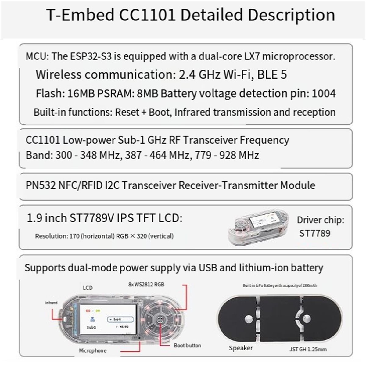 أدوات T71C - لوحة تطوير T-Embe - مراجعة Power Tools Plus وسعره