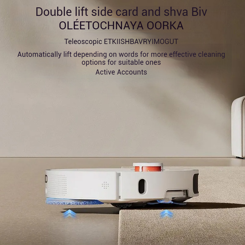 مكنسة Xiaomi Robot وممسحة M40، - مراجعة Vacuum Cleaner Power Tools وسعره