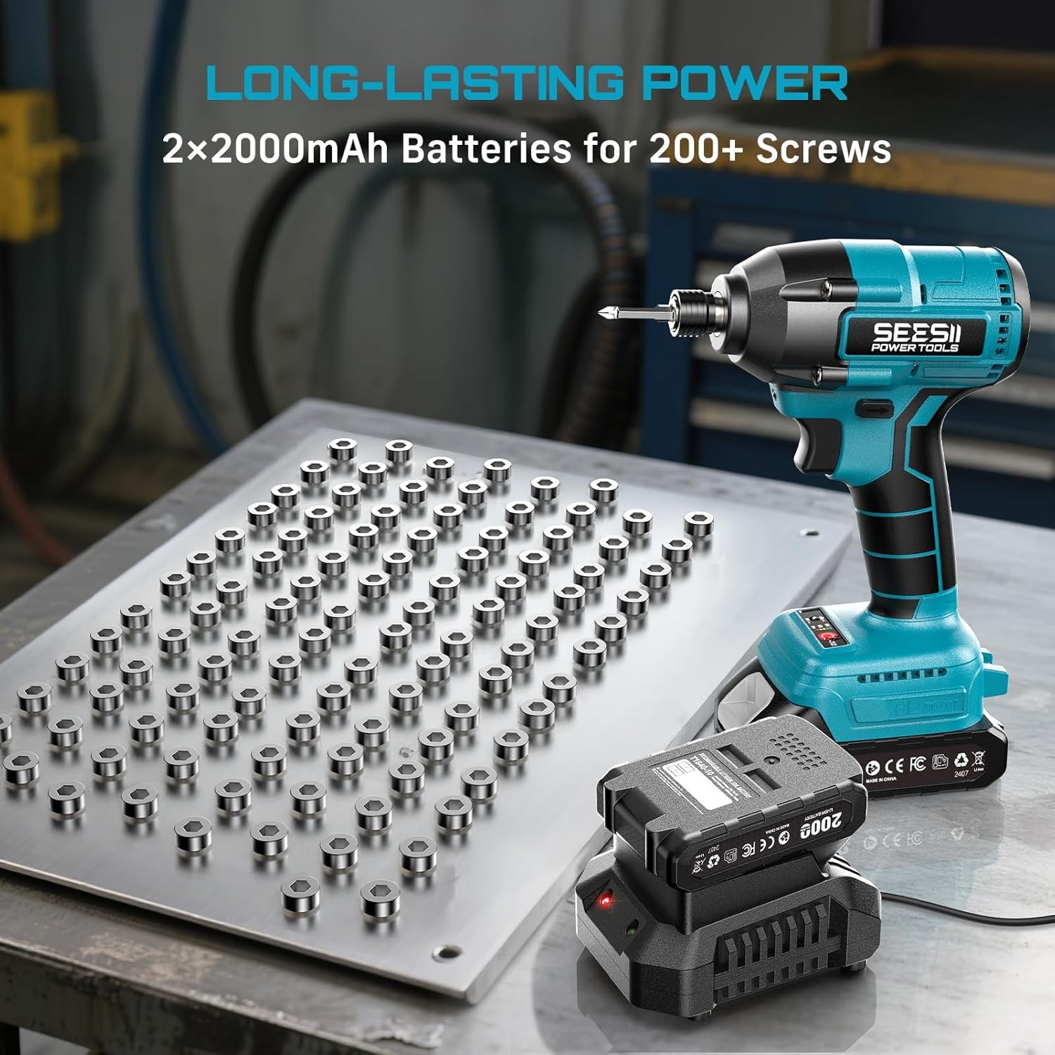 مفك براغي كهربائي من سيسي بقوة - مراجعة Cordless Drill Driver وسعره