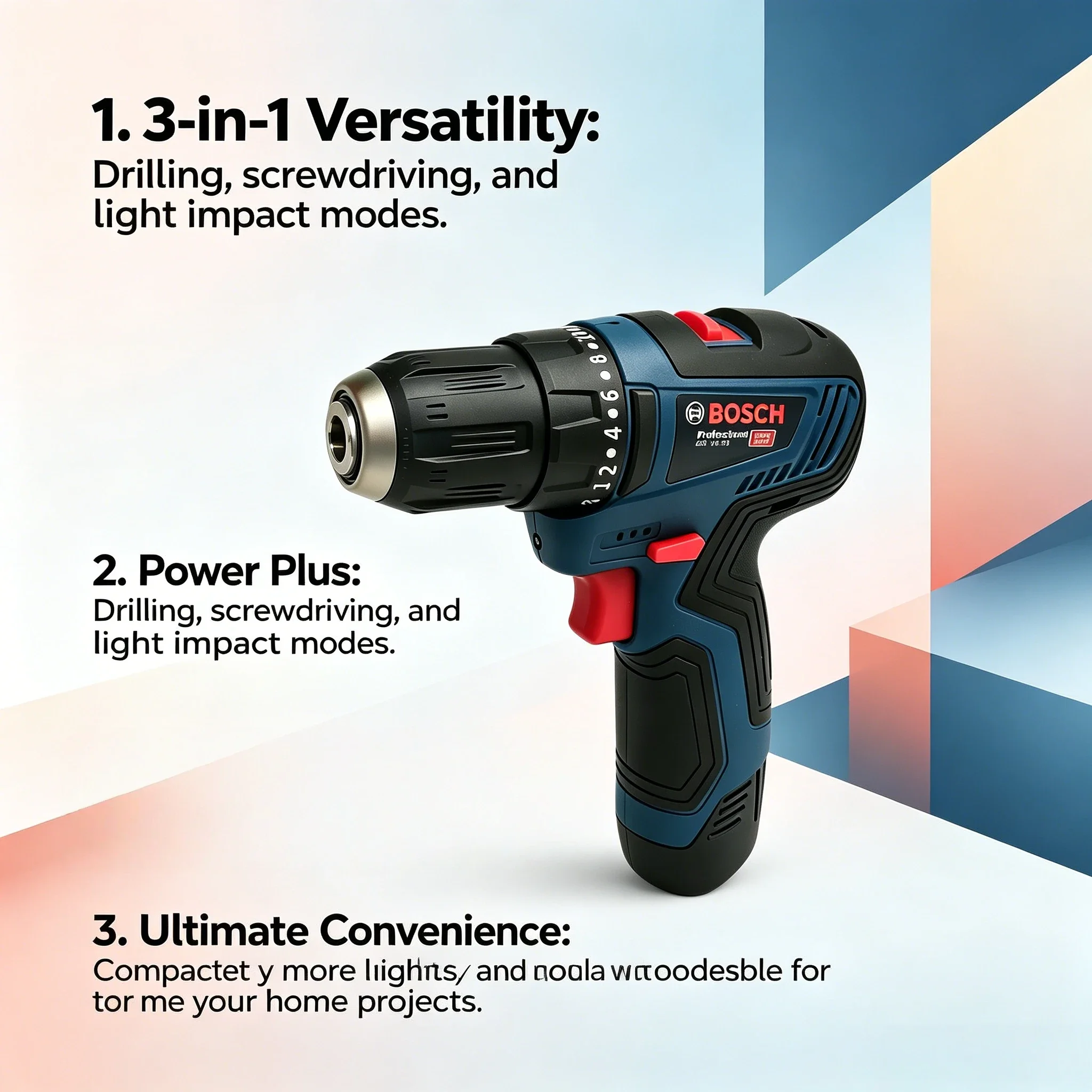 مثقاب كهربائي بوش GSB 12V-30 ا - مراجعة Cordless Drill Driver وسعره