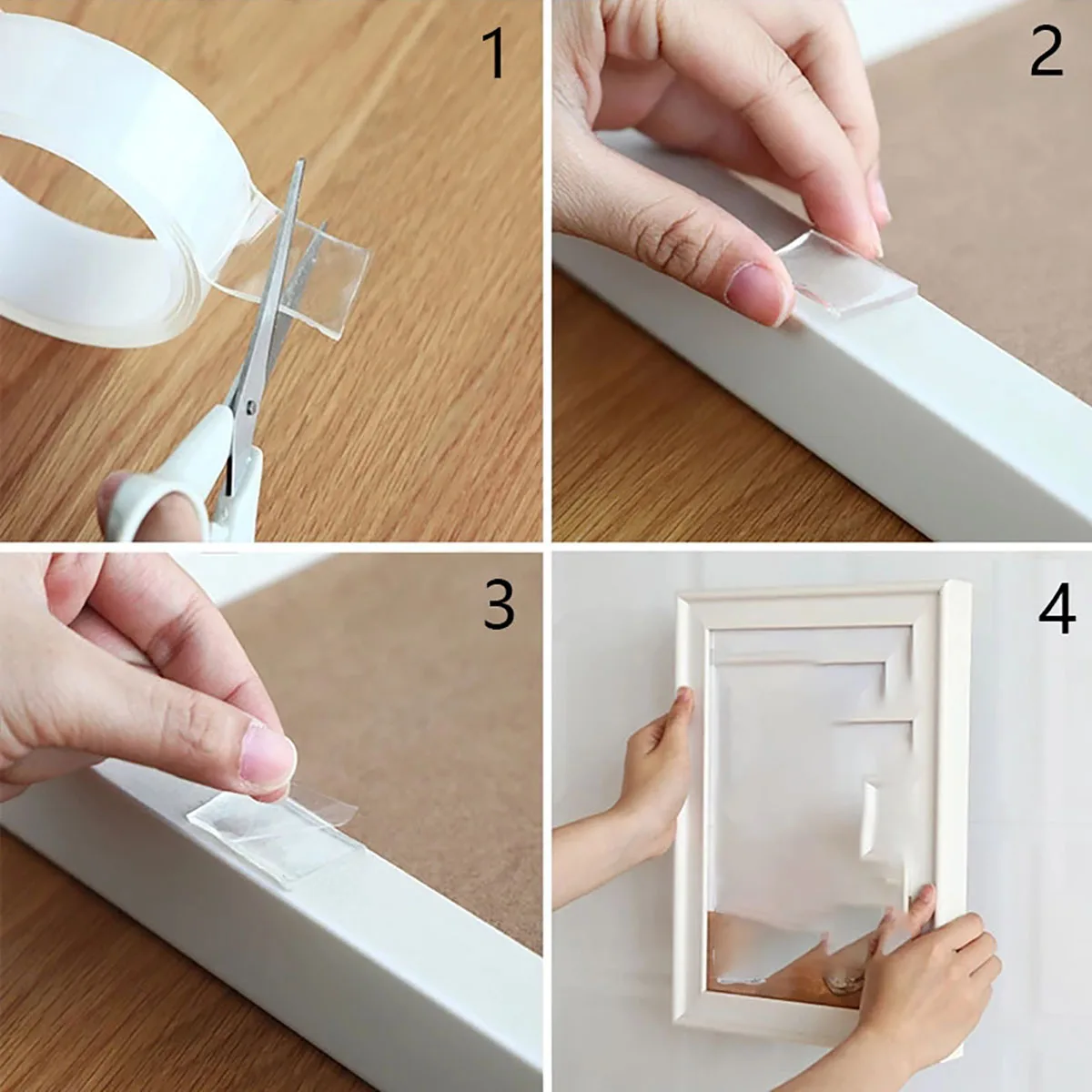 شريط نانو لاصق مزدوج قوي وشفاف - مراجعة Power Tools For Home وسعره