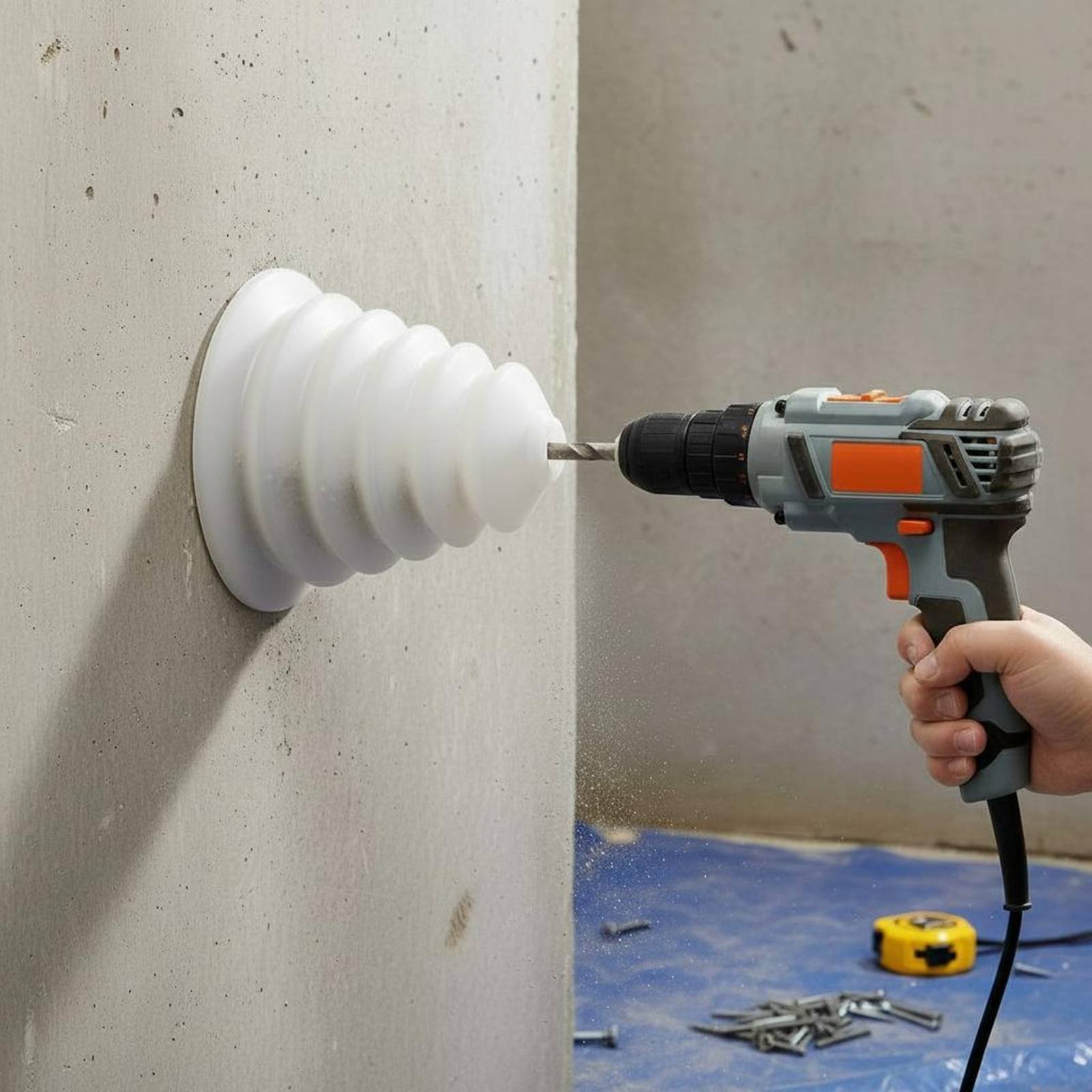 وعاء لجمع غبار الحفر سهل الترك - مراجعة Power Tools Hammer وسعره