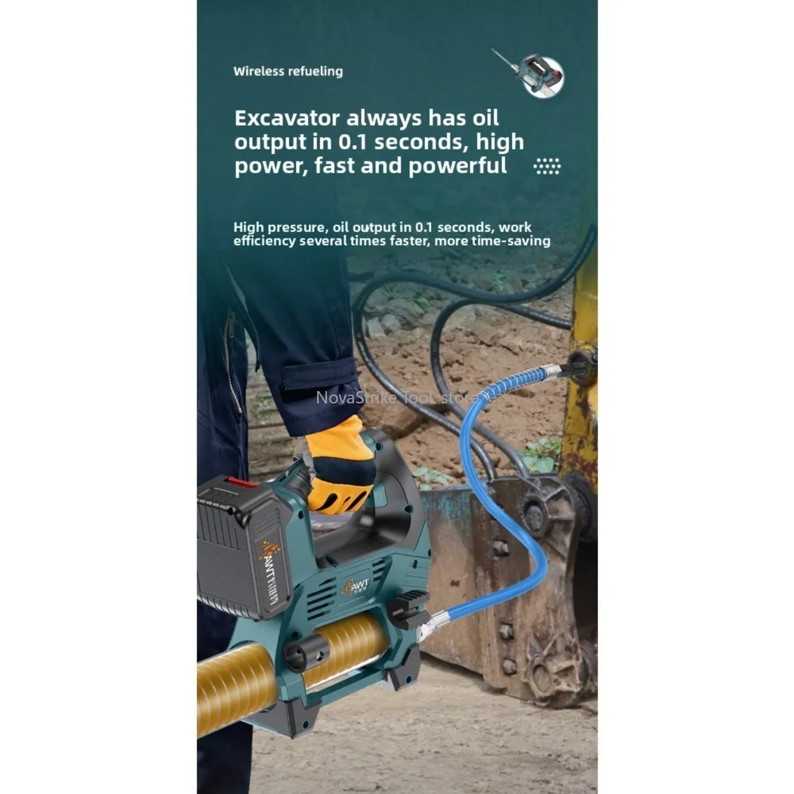 مسدس شحم كهربائي بدون فرش 600C - مراجعة Power Tools Grease وسعره